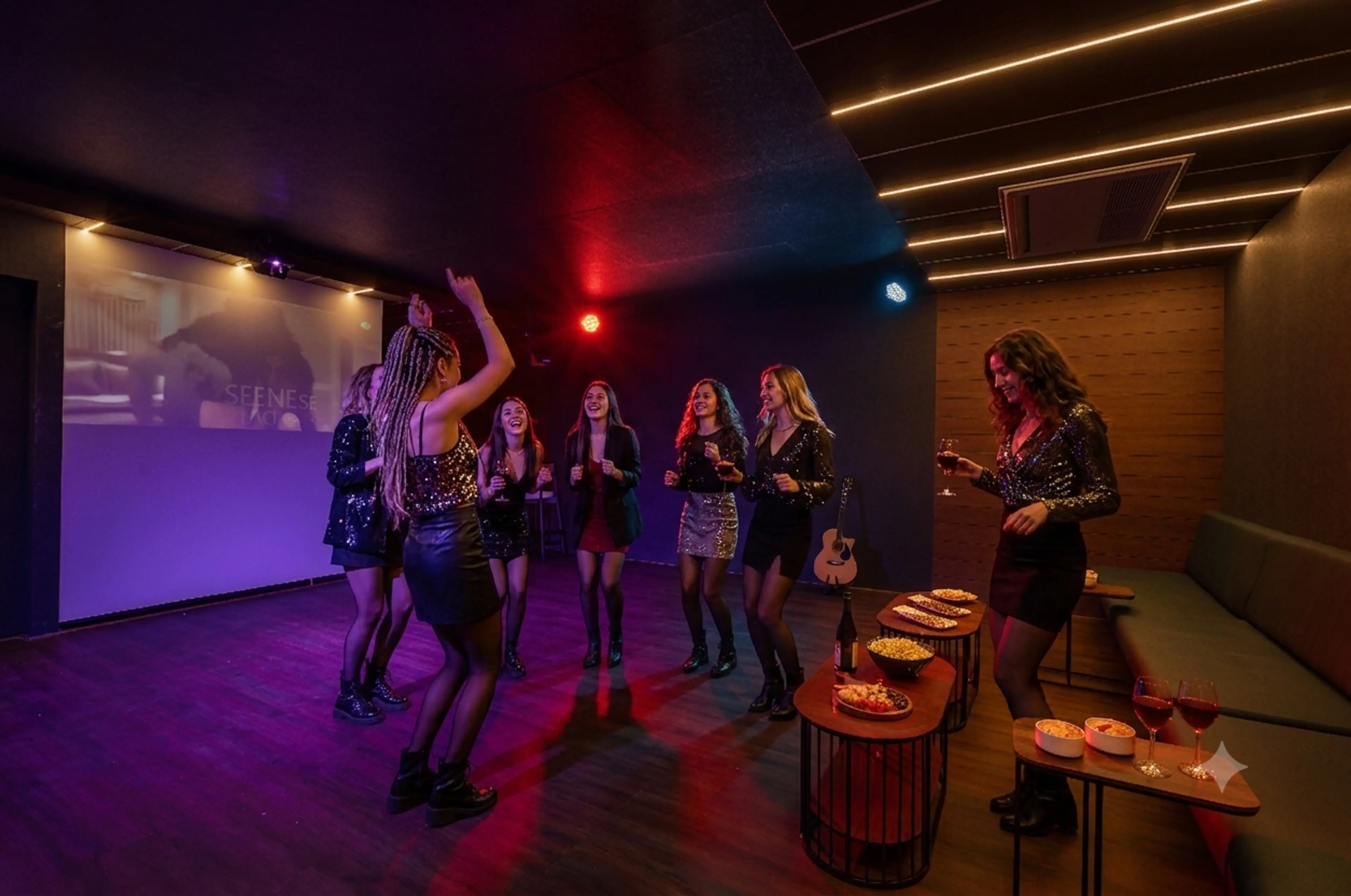 Dance Den with Projector Screening