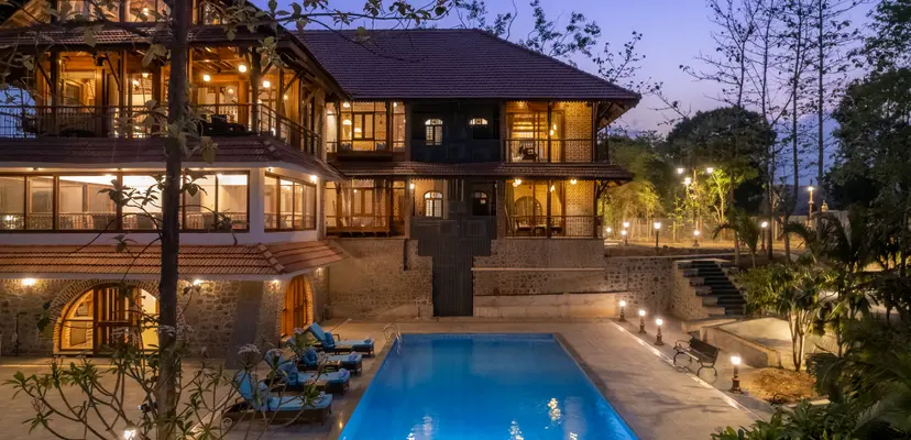 Vedika Heritage Verandah Room, villas in Palghar, Maharashtra, India