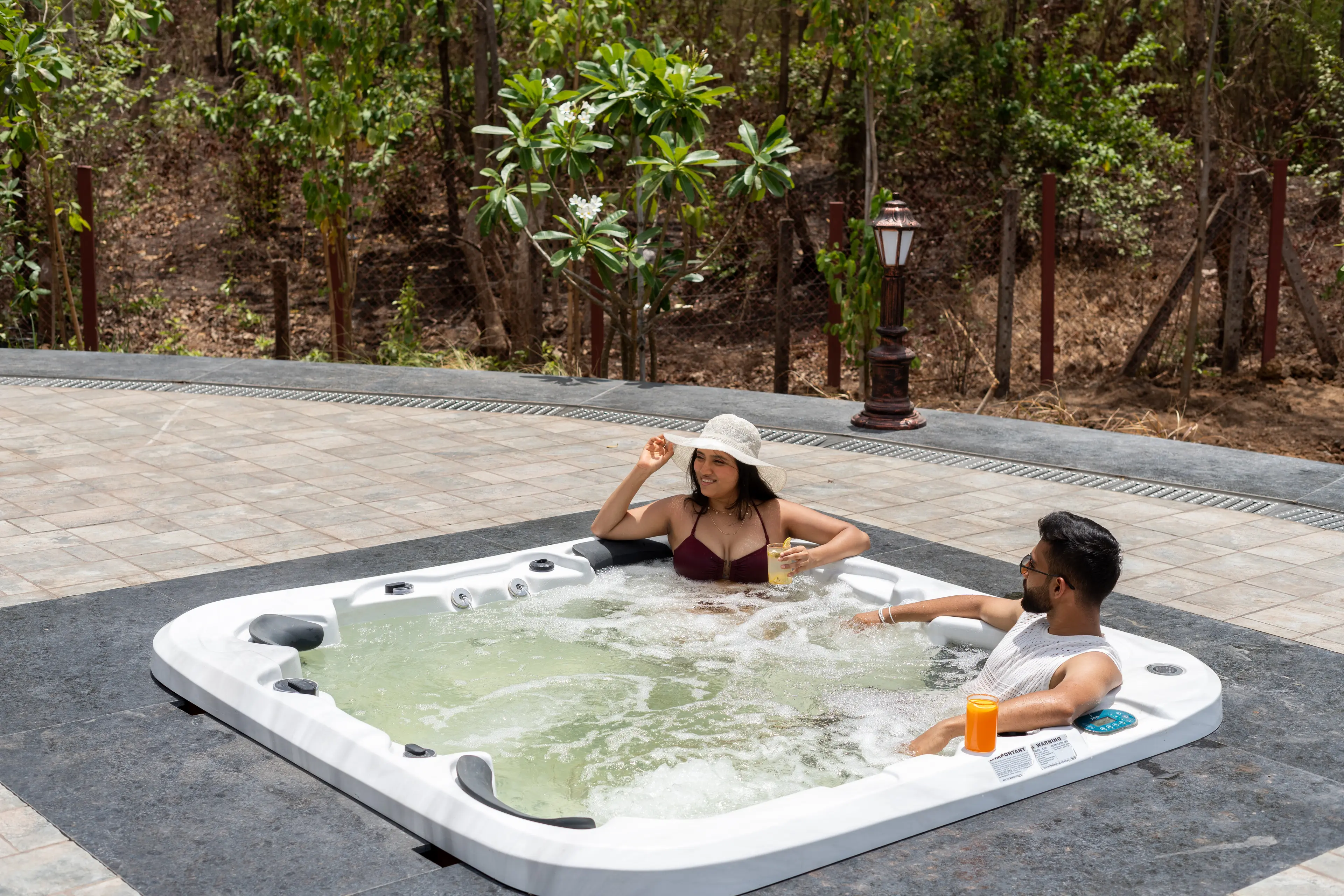 Heated Jacuzzi