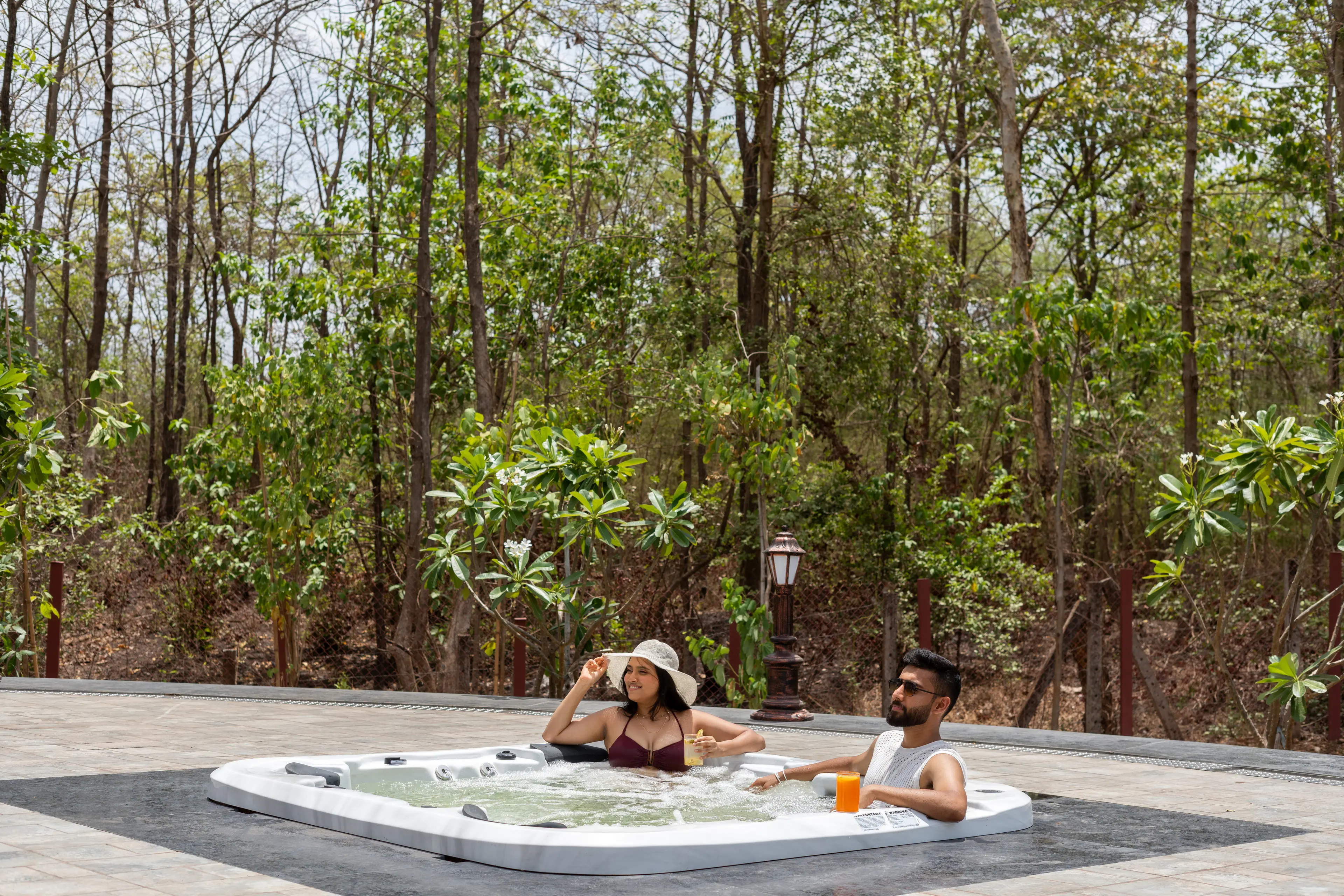 Heated Jacuzzi