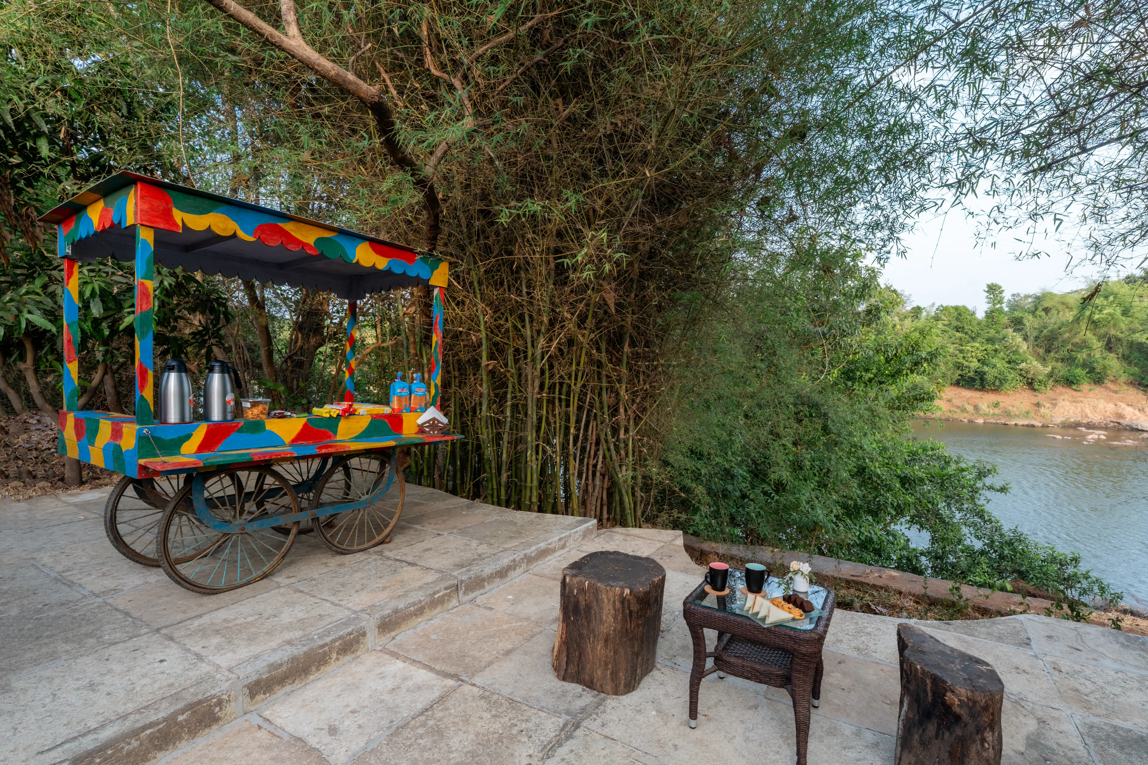 High Tea by the river