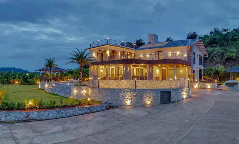 Best Luxury Villas in Karjat with Pool | Book Now | Bungalow in Karjat |  Saffronstays