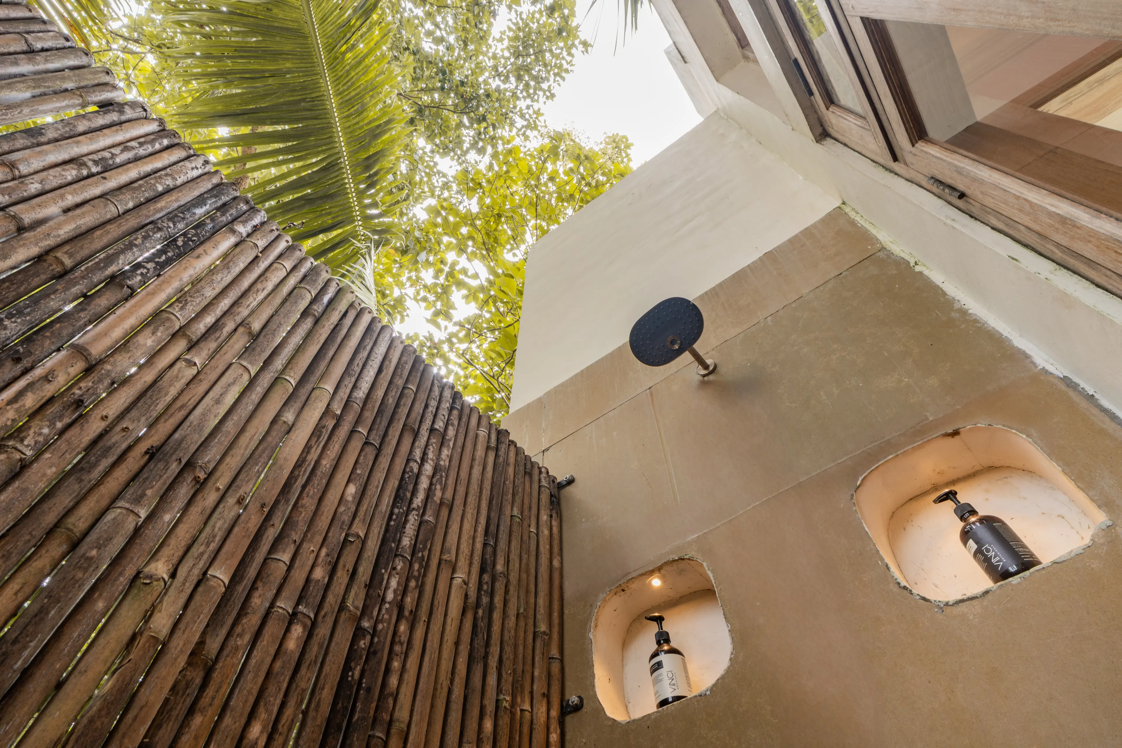 Open-to-Sky Shower