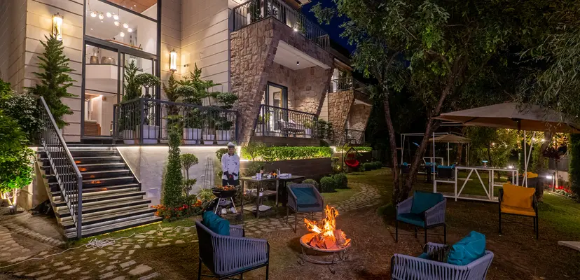 Aura Stays Camellia, villas in Bhimtal