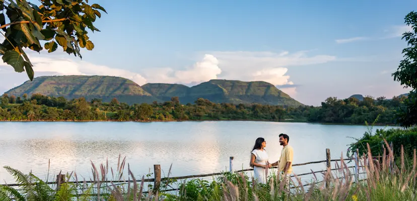 Lake House ~ Bouganvillea by the Vineyard, villas in Nashik, Maharashtra, India