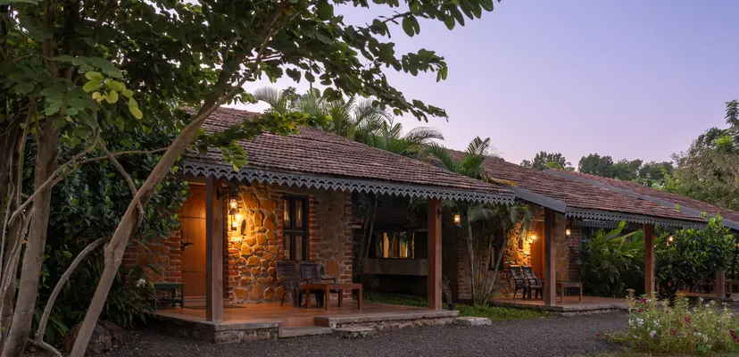 Lake House ~ Marigold by the Vineyard, villas in Nashik, Maharashtra, India