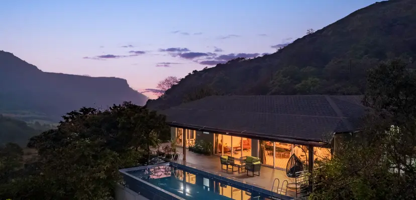 Blissfort , villas in Pawna, Maharashtra, India 