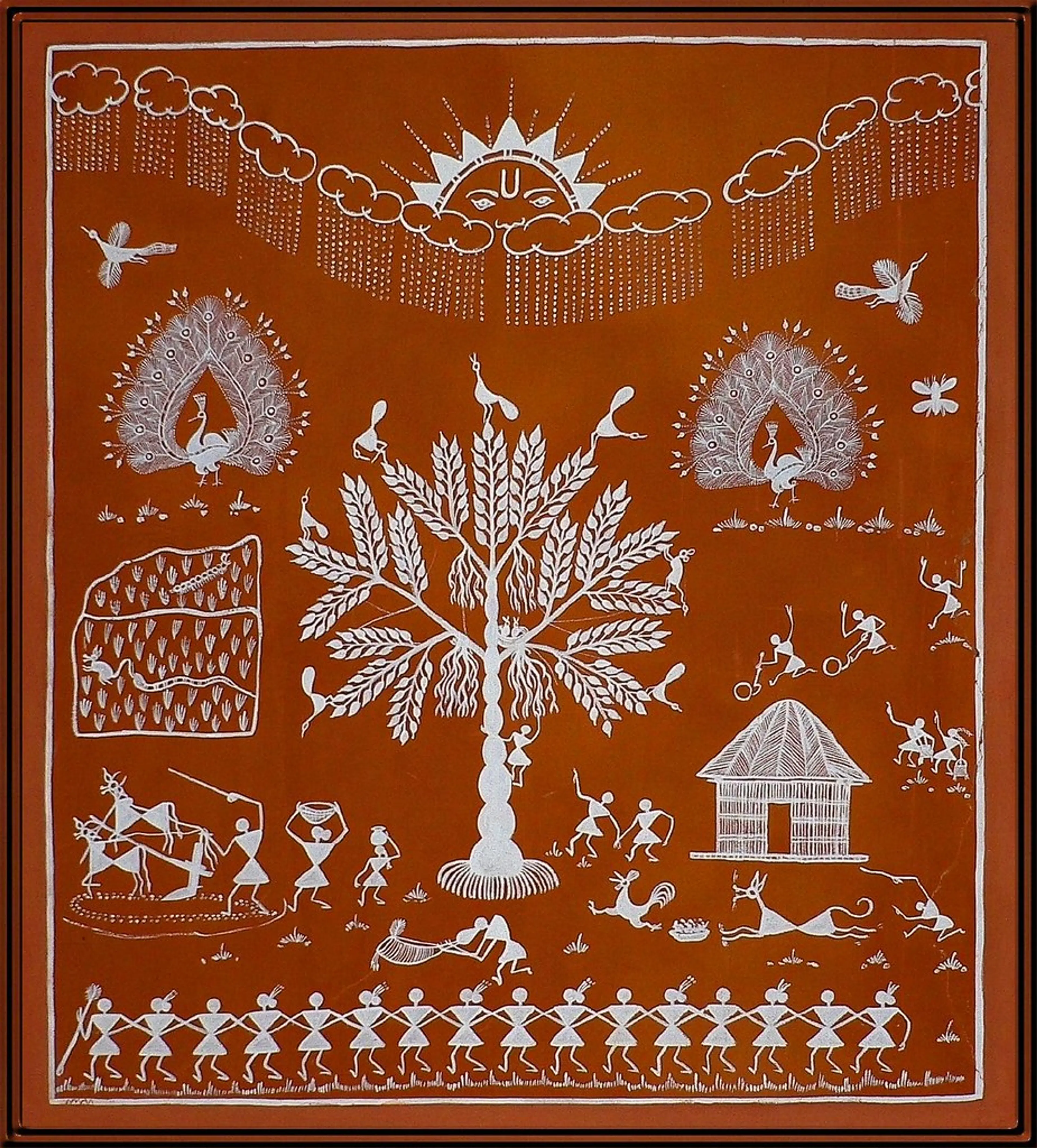 Warli Art Painting