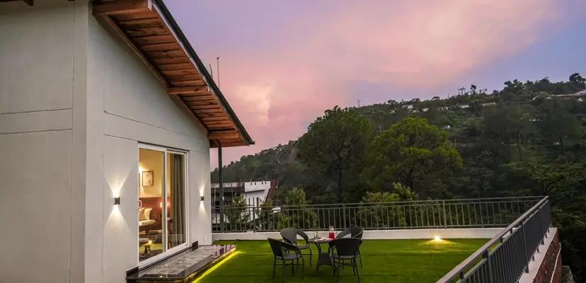 Bourbon, villas in Bhimtal Uttarakhand 