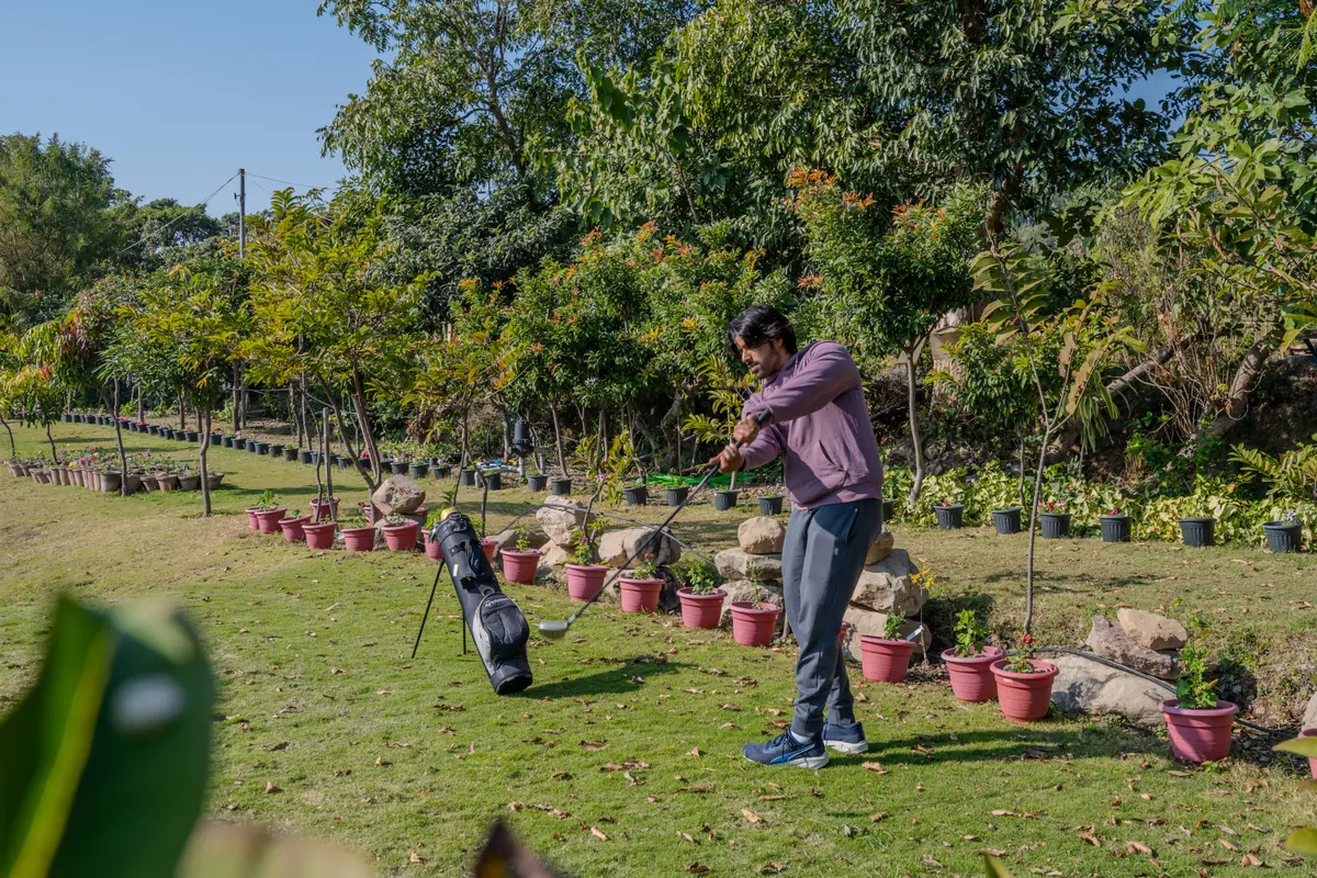 Tee off with breathtaking views..