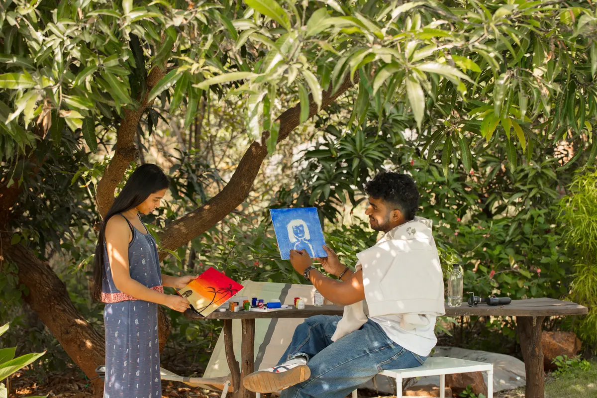 paint your experience at SaffronStays Maativan