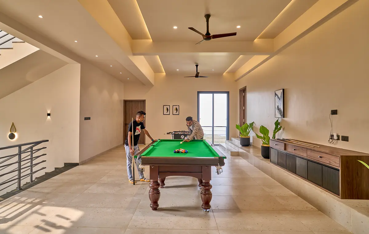 Challenge your friends to a game of pool