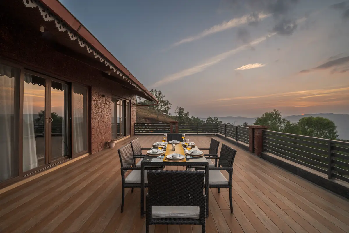 Savor a meal with panoramic views