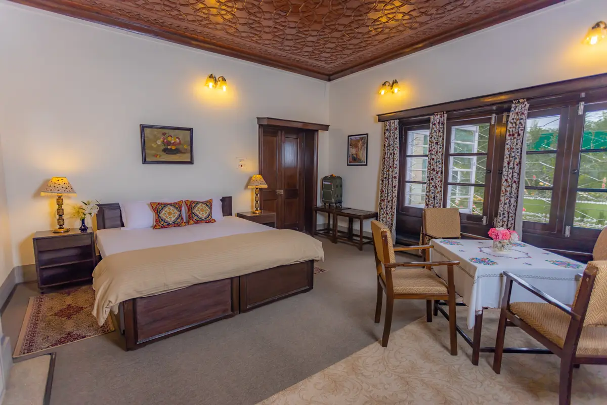Begin each morning with a fresh perspective from cozy bedrooms with charming bay windows.