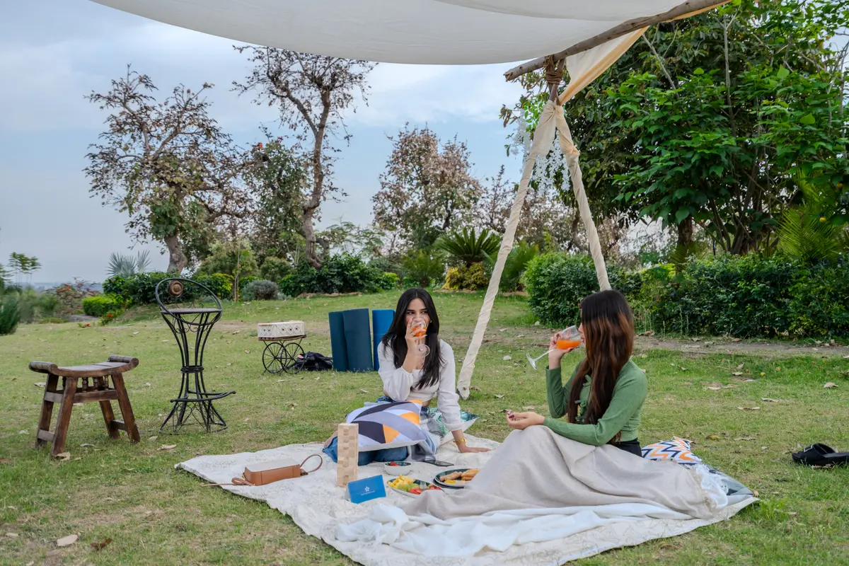 Set up your own private picnic amidst the nature