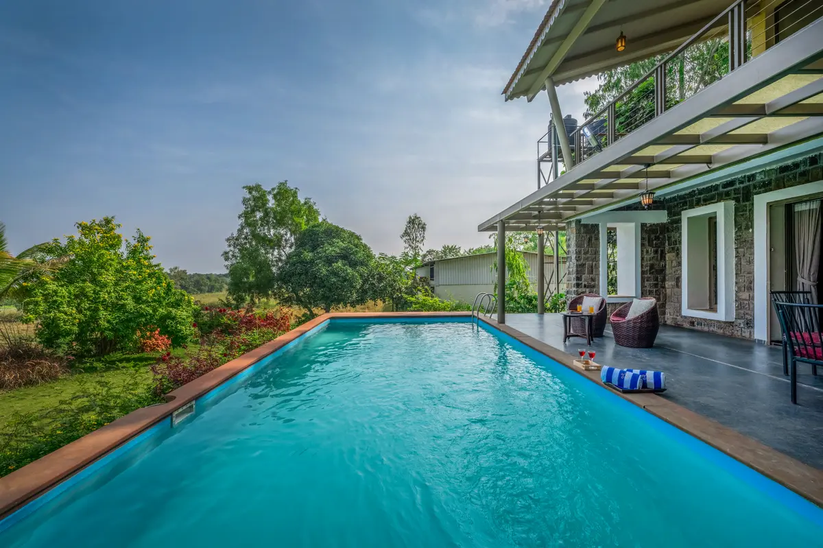 Dive into peace, where every swim comes with a view
