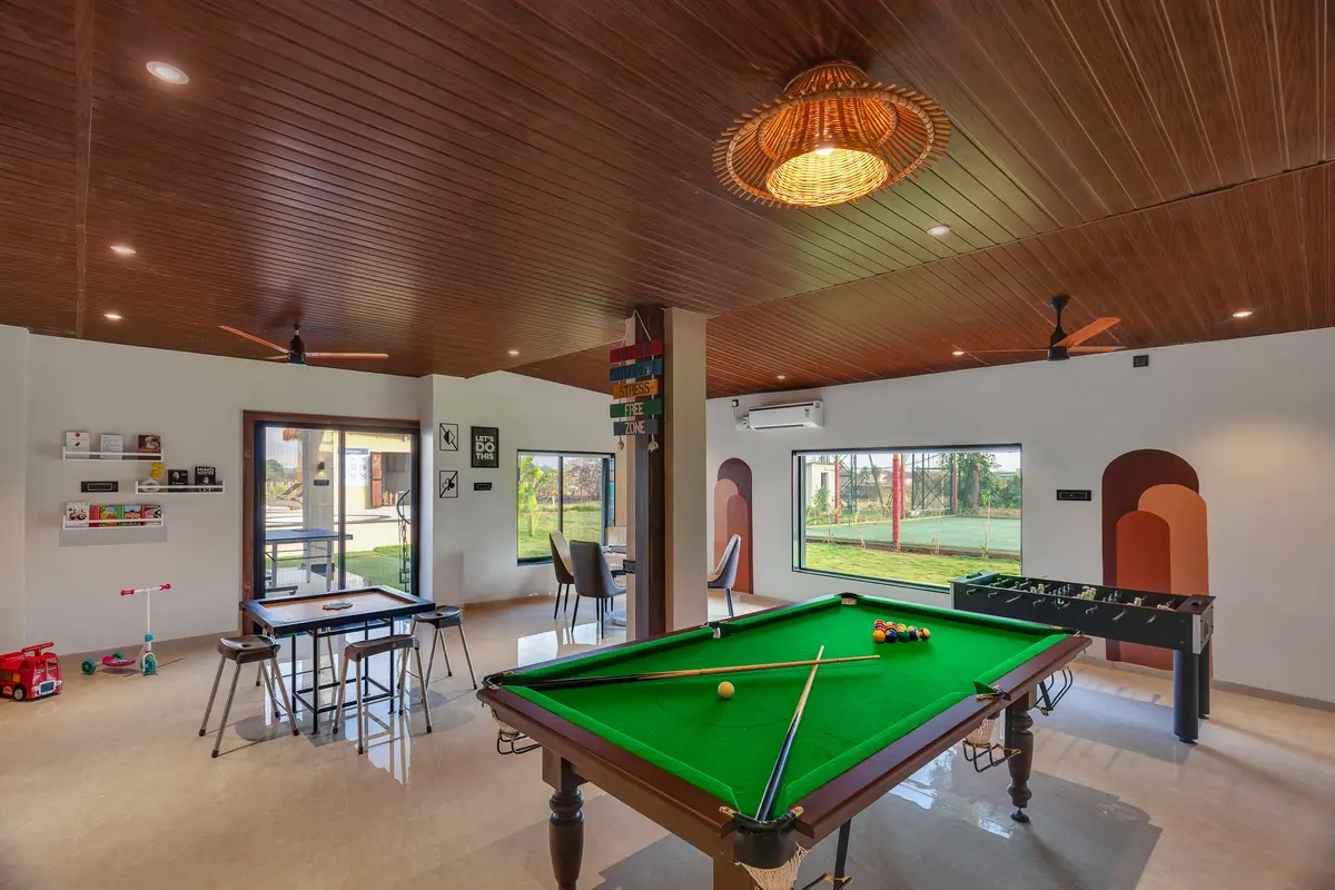 Enjoy a fun-filled time with carrom, foosball, and more in our specially designed Games Room