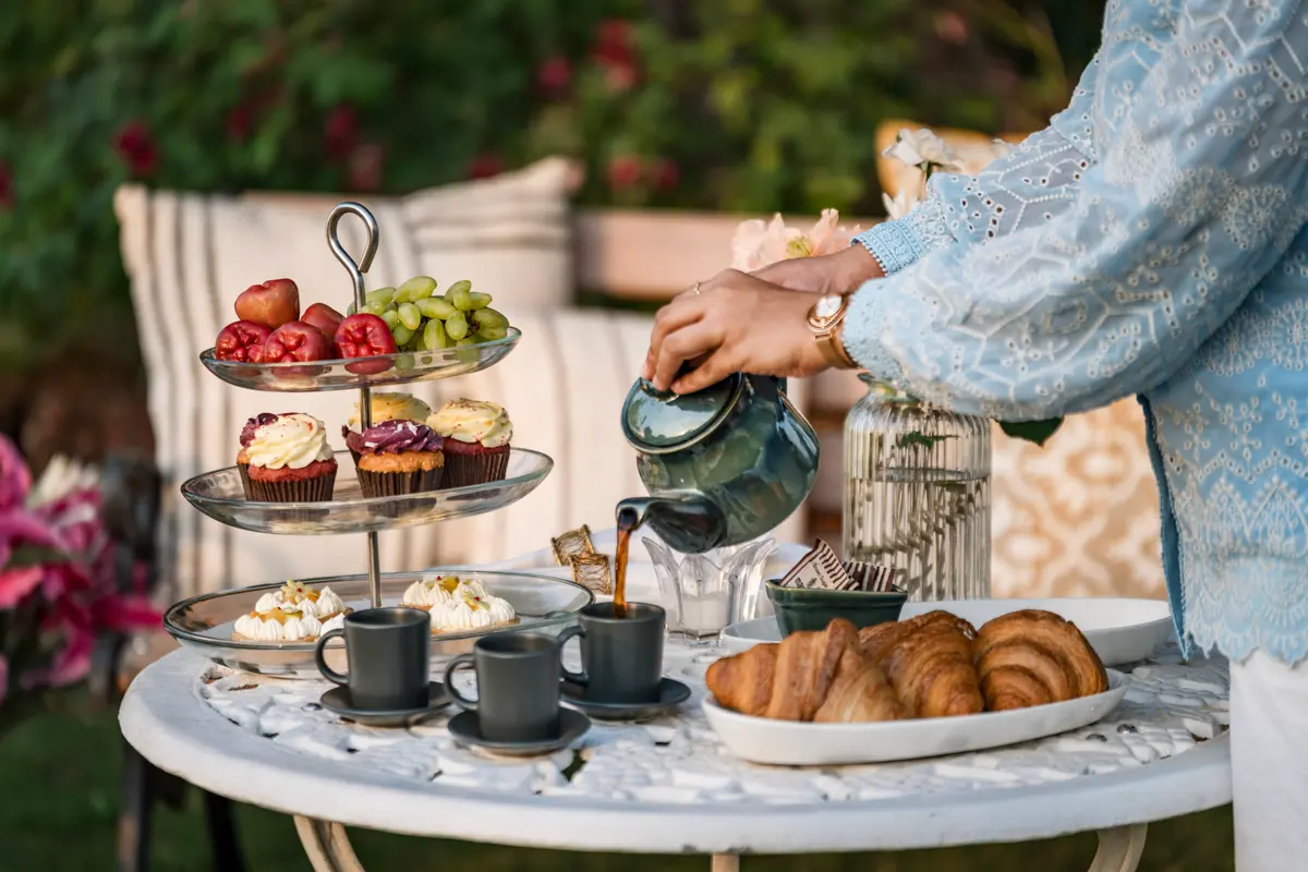 Take your tea with a side of birdsong and breathtaking views