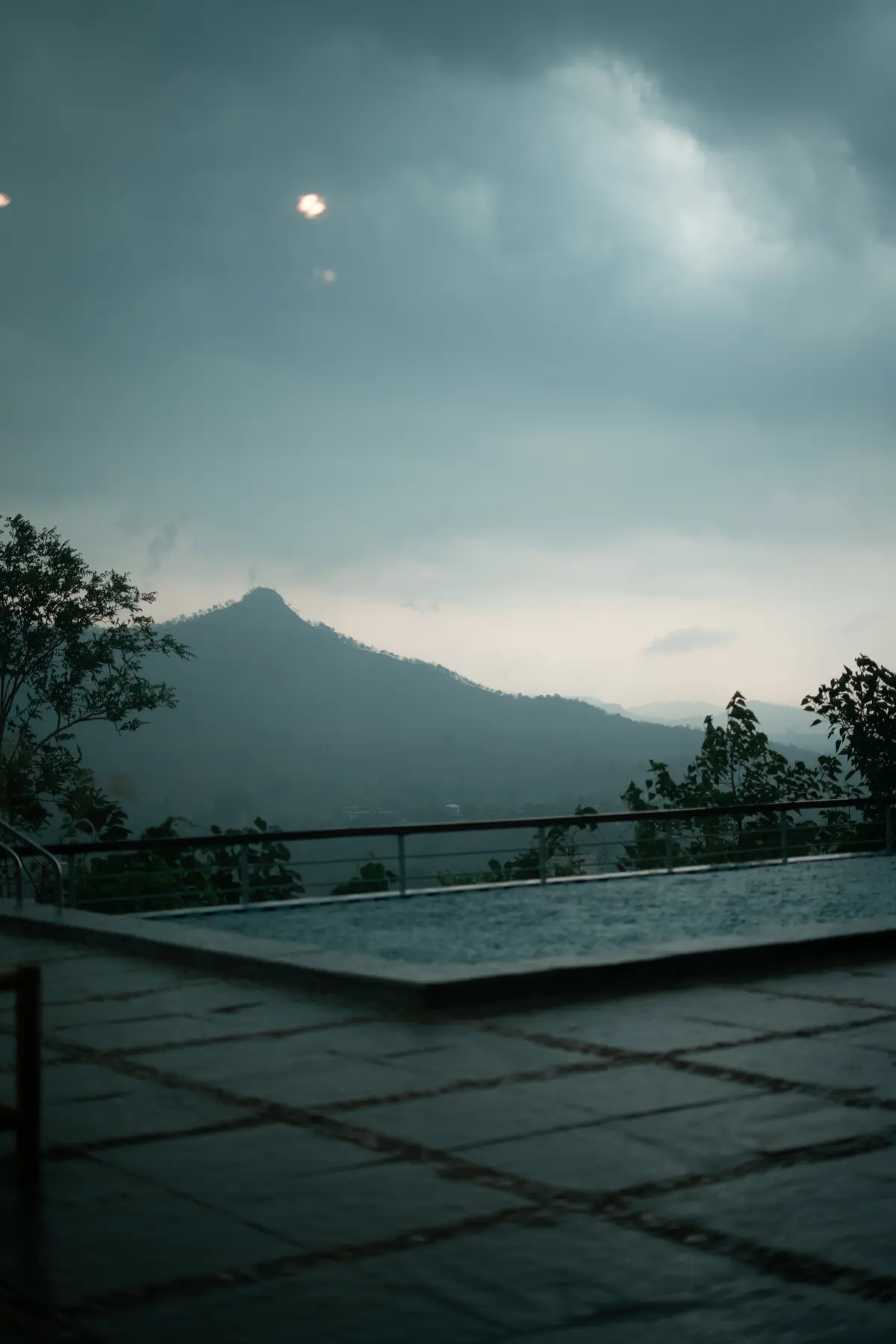 Enjoy monsoon with this amazing view.