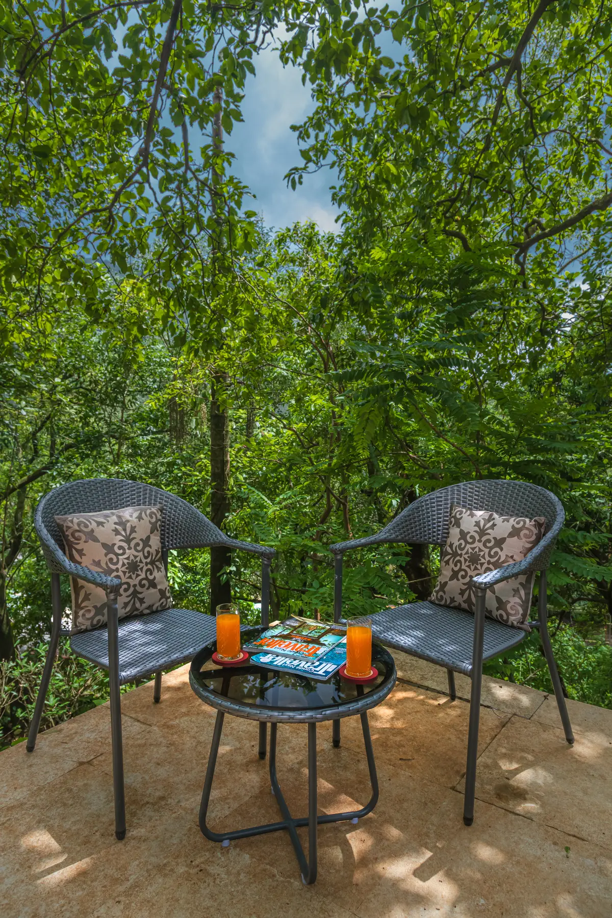 Unwind and enjoy quality moments surrounded by lush green views.