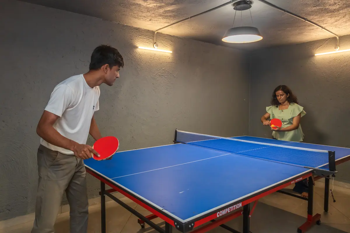Indulge in a game of Table Tennis 