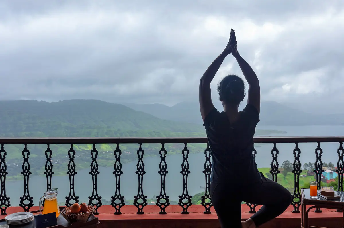 Yoga with a view 