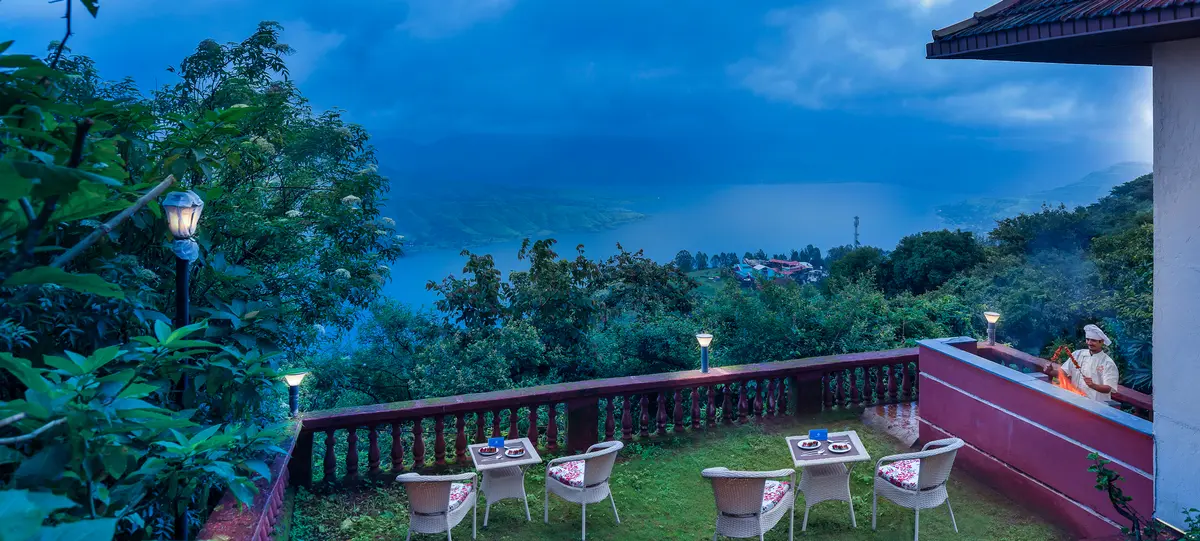 Enjoy BBQ with a scenic valley view