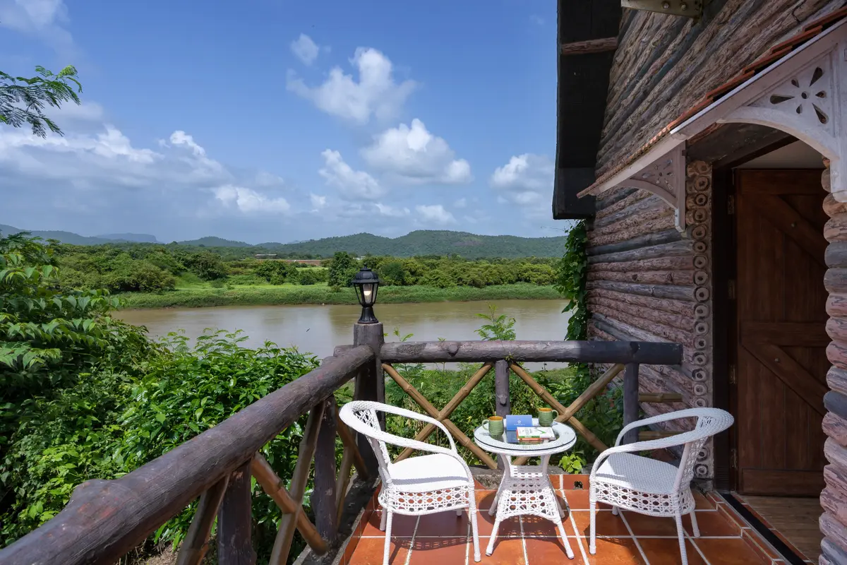 Enjoy river view right from your balcony.