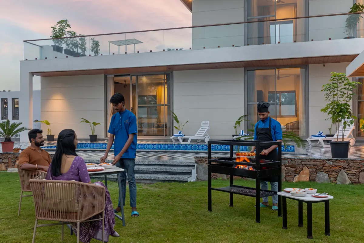 Enjoy a delectable barbecue 
