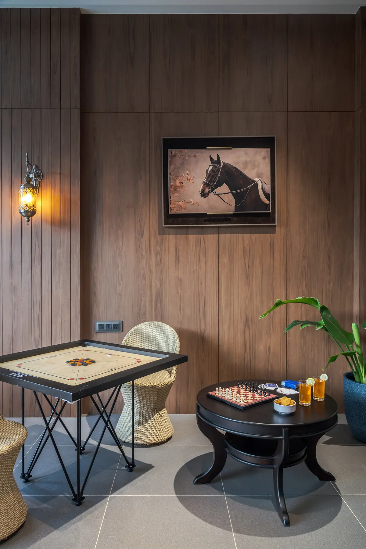 Indoor games, wrapped in stunning interiors