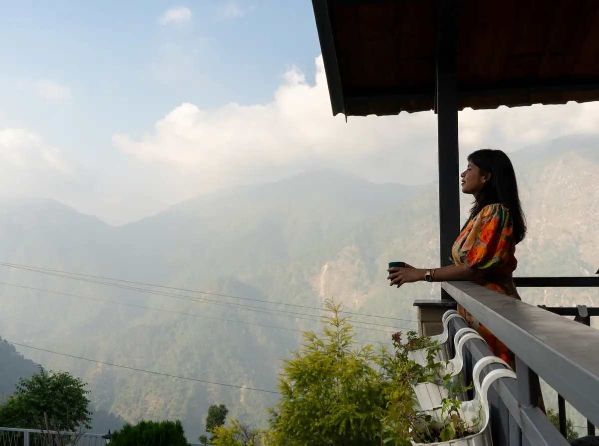 Stunning mountain views from your private balcony