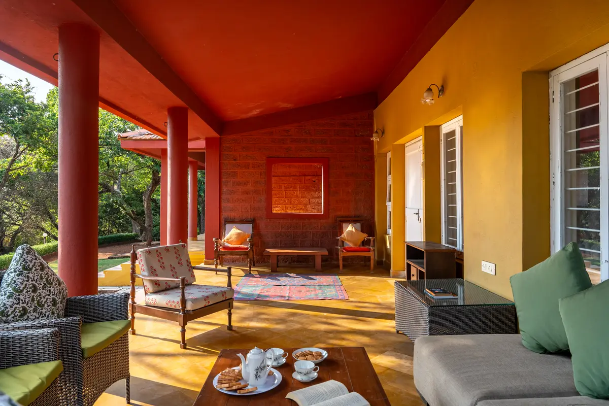 Relax on the verandah during the day and enjoy fun board games.