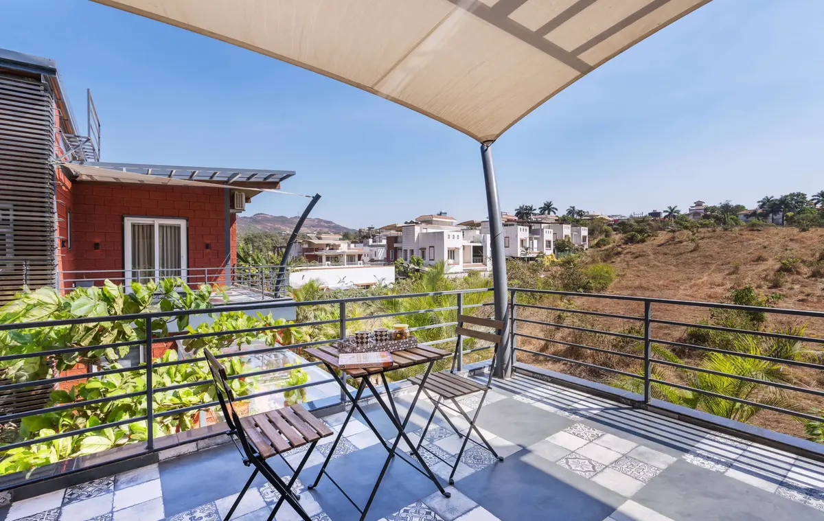 Enjoy your tea and coffee by the balcony for a perfect, peaceful start to the day.