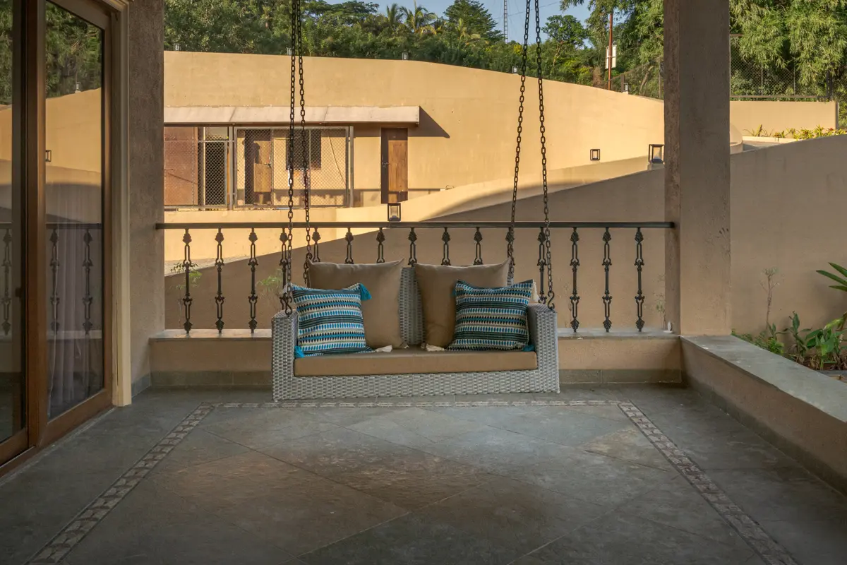 Quiet nooks perfect for soaking in cool, breezy evenings