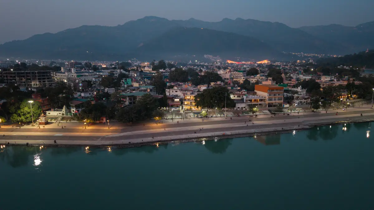 Ganga View from Home on Triveni Ghat
