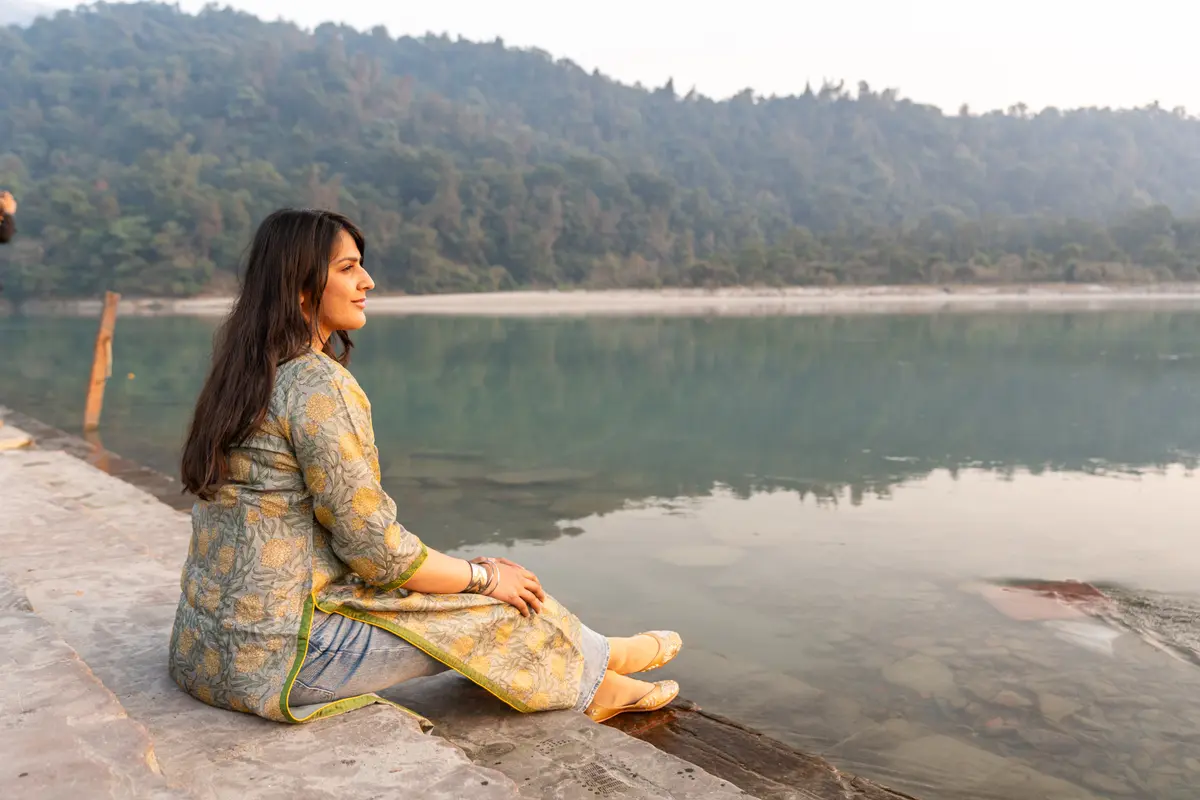 Triveni Ghat - 1 min walk from home