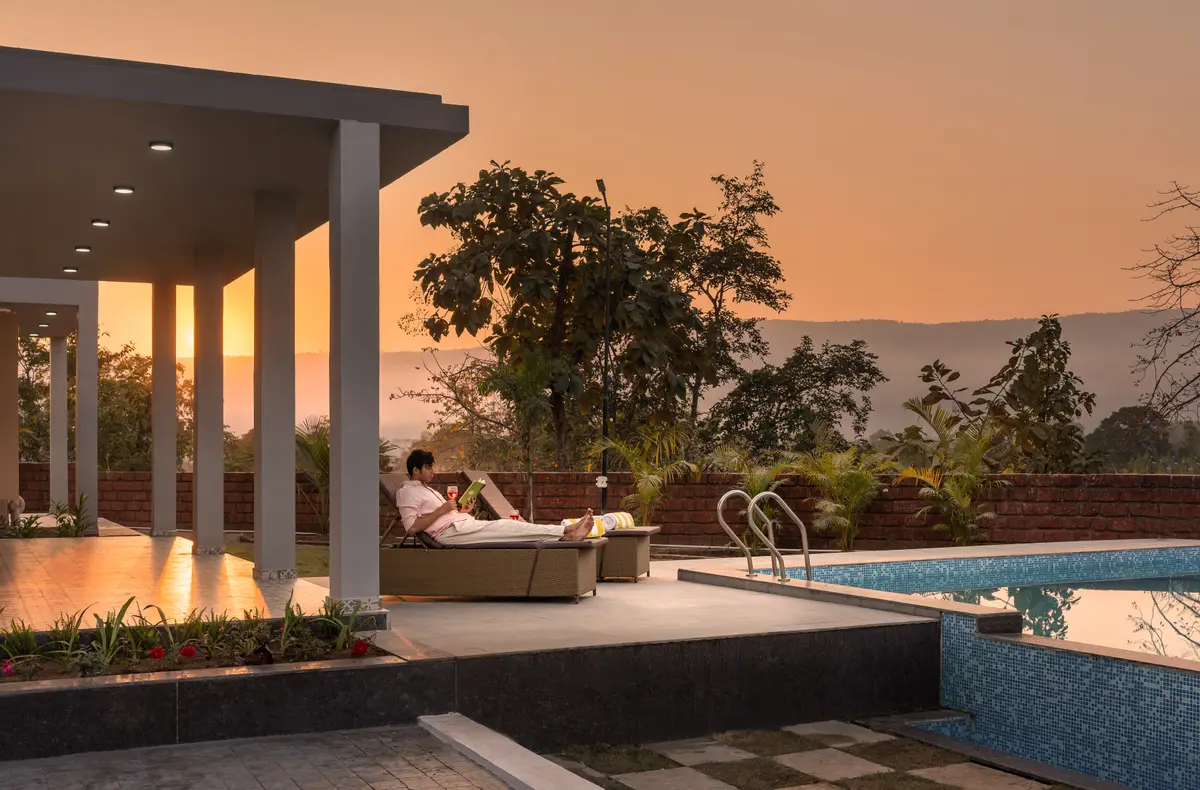 Relax by the pool