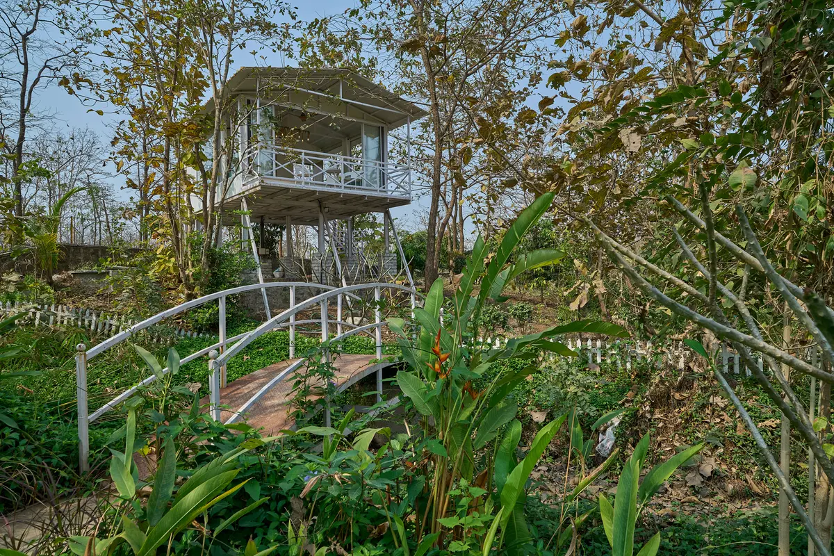 Stay in a beautiful tree house surrounded by nature.