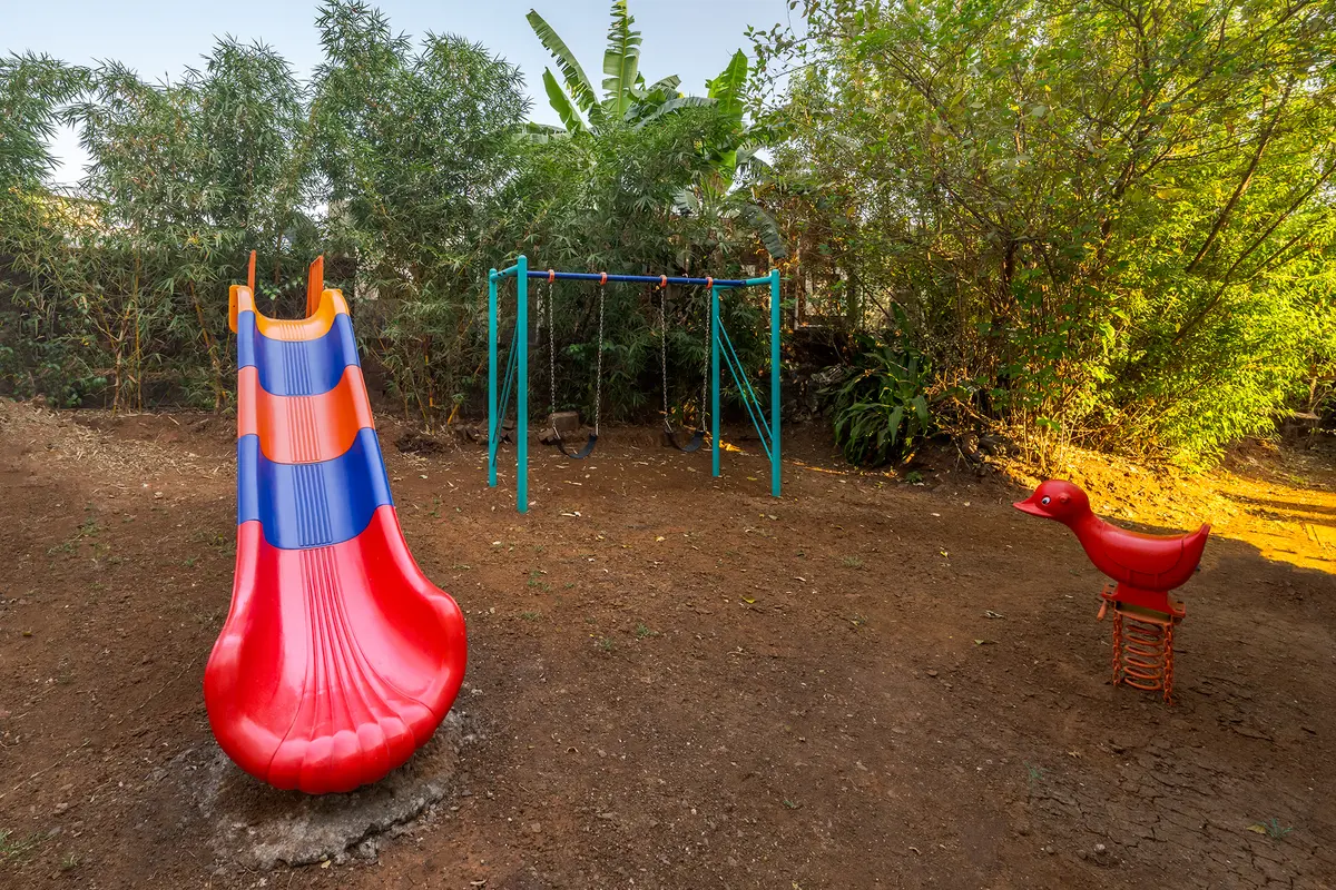 A dedicated play area where kids can run free and have endless fun