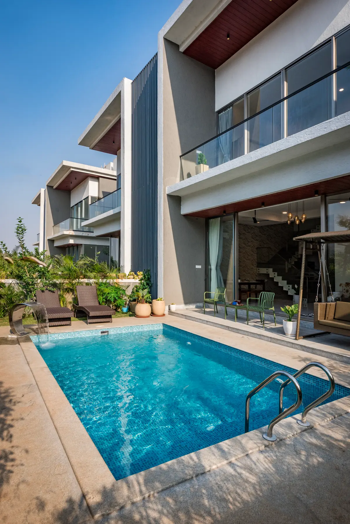 Relax and unwind by your private pool