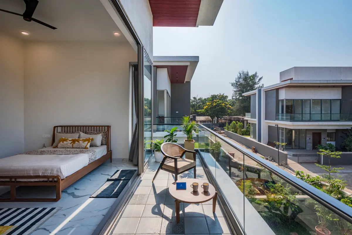 Wake up to beautiful valley views from your private bedroom balcony
