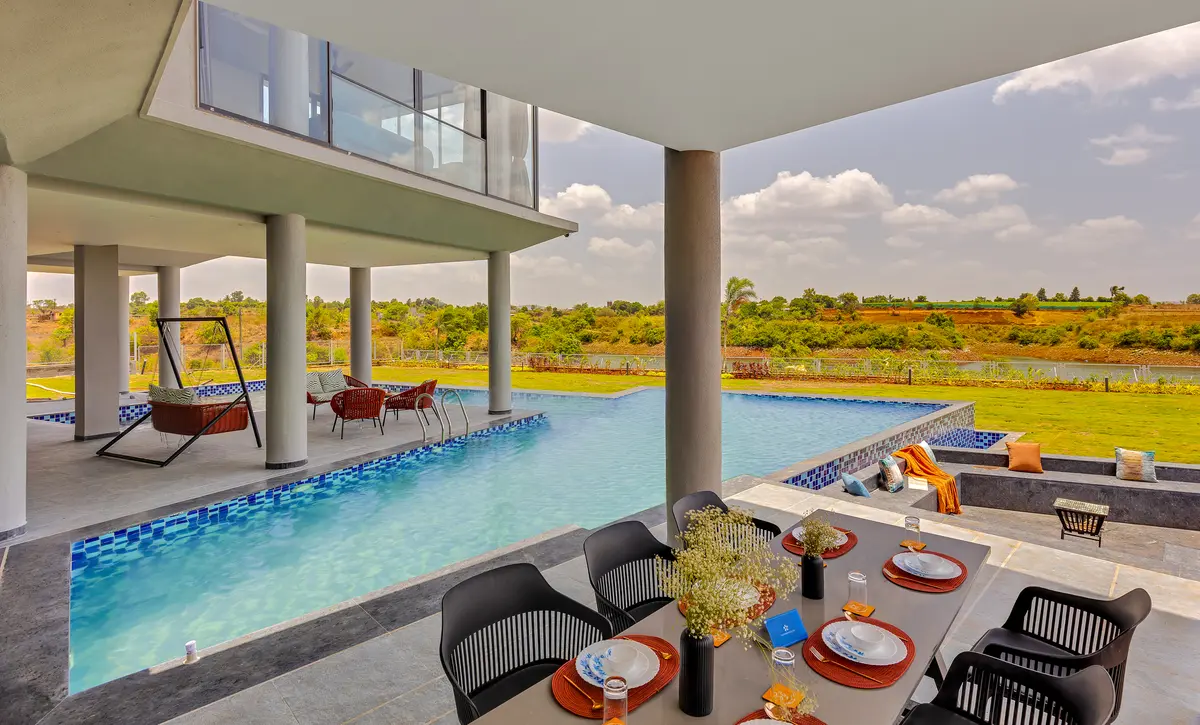 Spend sun-soaked afternoons in the expansive pool, designed for relaxation, fun, and togetherness