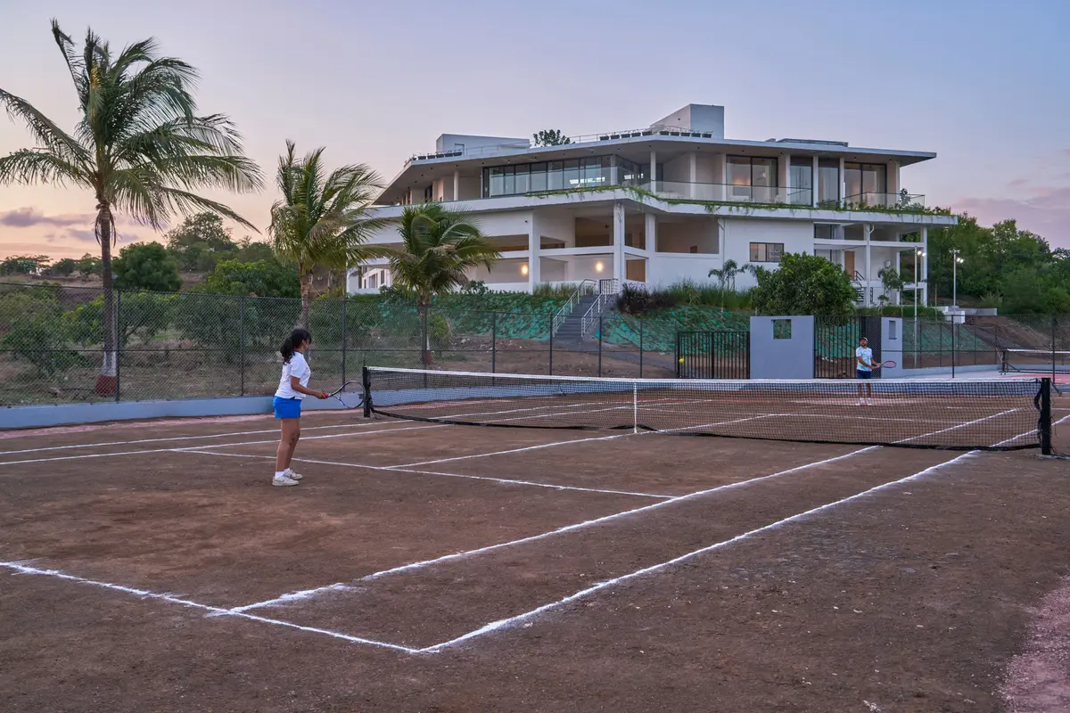 Serve, rally, and unwind on the private clay tennis court, where every match feels like a royal sporting affair set against breathtaking vineyard landscapes.