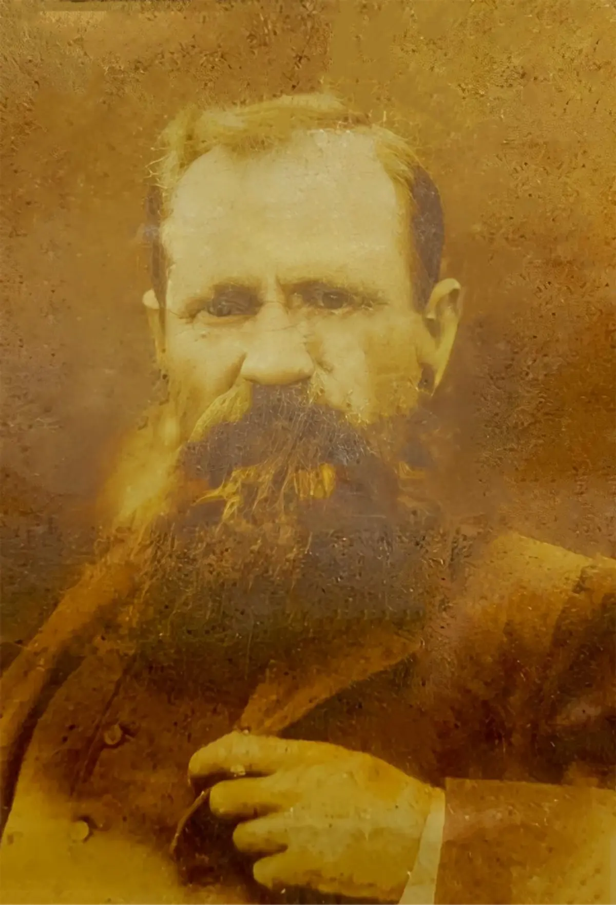 A portrait of Charles Edmund Waring, the original owner and builder of Calamondinn.