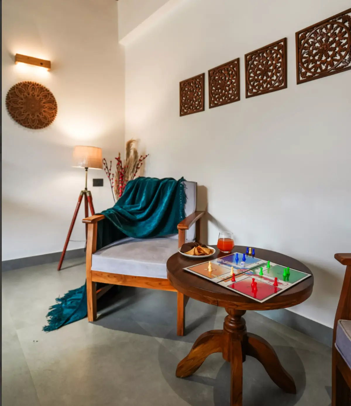 Battling over Ludo while gazing at the comfort of your luxurious villa