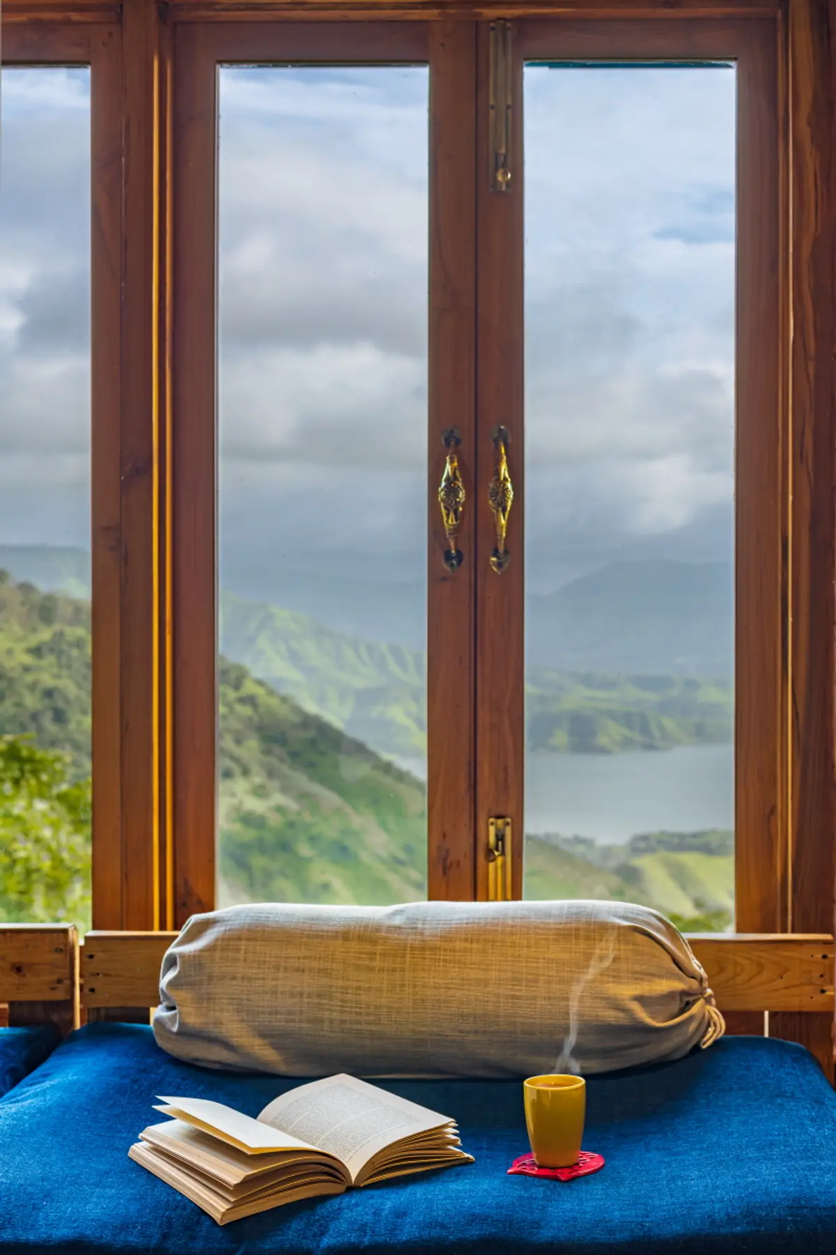 The home has several inspiring nooks, which makes it ideal for a creative retreat.