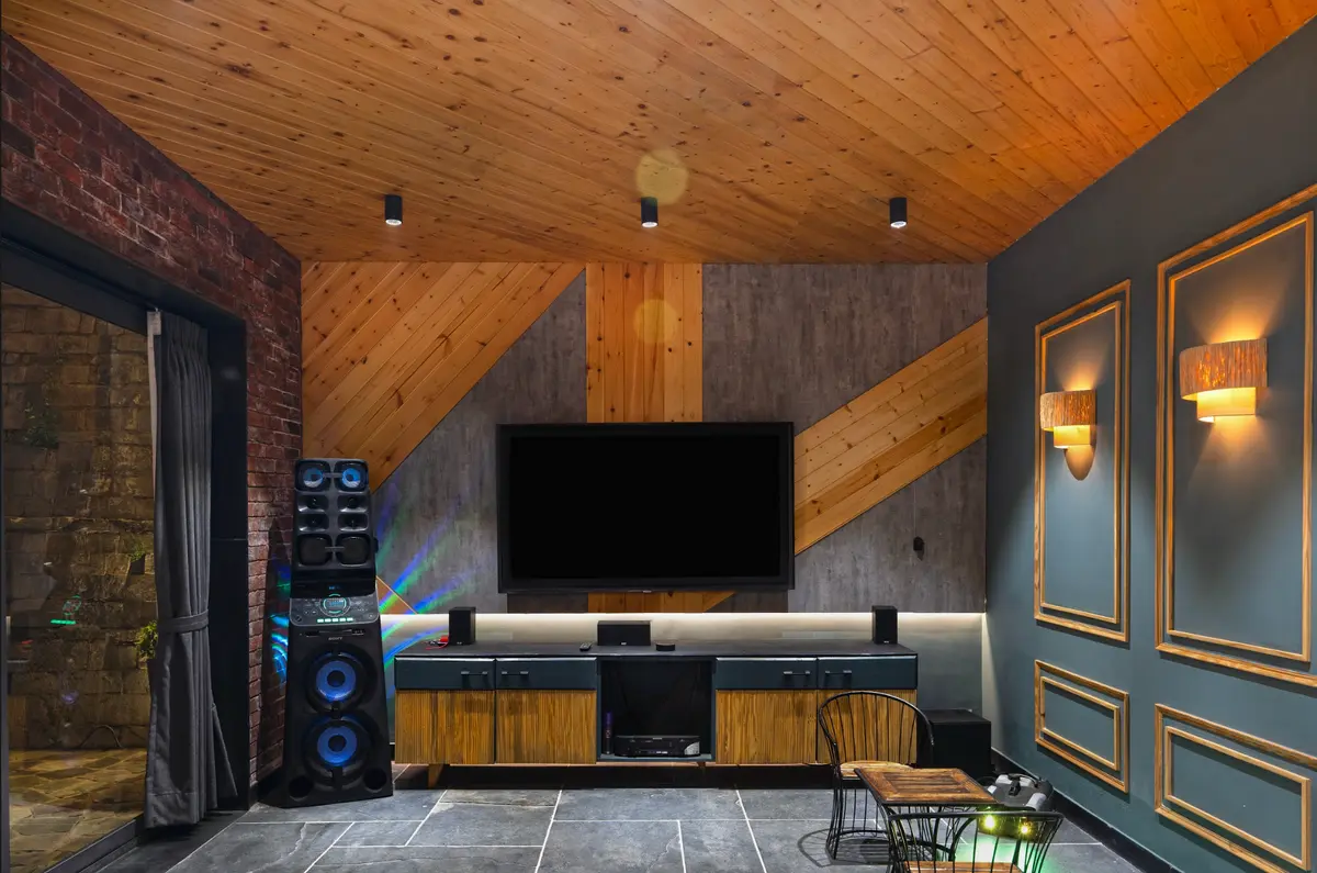 Ready to unleash your moves? The villa's disco room is calling!