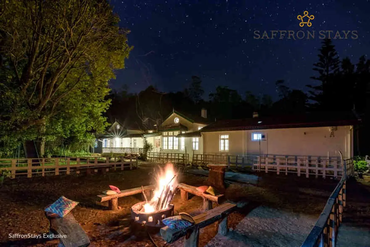Starry evenings and bonfire - are we missing something here, except you? 