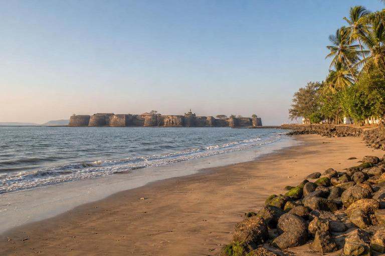 Alibaug Beach — AI-generated illustration