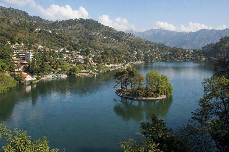 Bhimtal Lake — AI-generated illustration